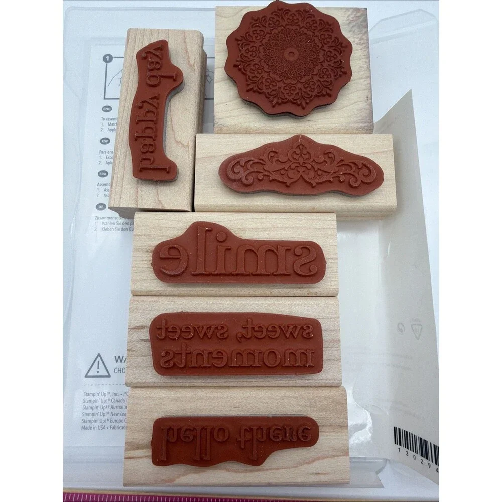 Stampin’ Up! Happy Day 130294 Rubber  Stamps Sayings